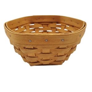 Longaberger 2004 Hexagonal Basket with Liner